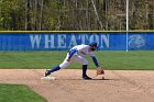 Baseball vs WPI  Wheaton College baseball vs Worcester Polytechnic Institute. - (Photo by Keith Nordstrom) : Wheaton, baseball